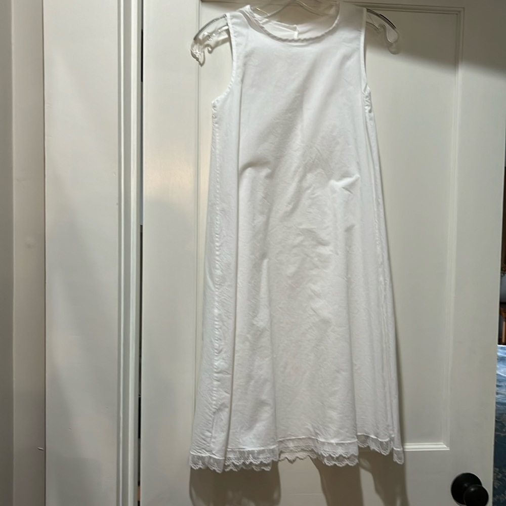 Strasburg White Girls Lace Bottom Slip